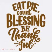 Eat Pie Count Blessing Be Thankful Thanksgiving Holiday Women's Hoodie thumb 2