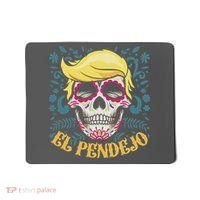 El Pendejo Dia De Los Muertos Sugar Skull Anti Trump Mousepad thumb 0