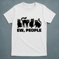 Ew People, Ew People Cat, Ewww Introvert Gifts T-Shirt thumb 5
