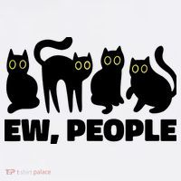 Ew People, Ew People Cat, Ewww Introvert Gifts Beanie thumb 2