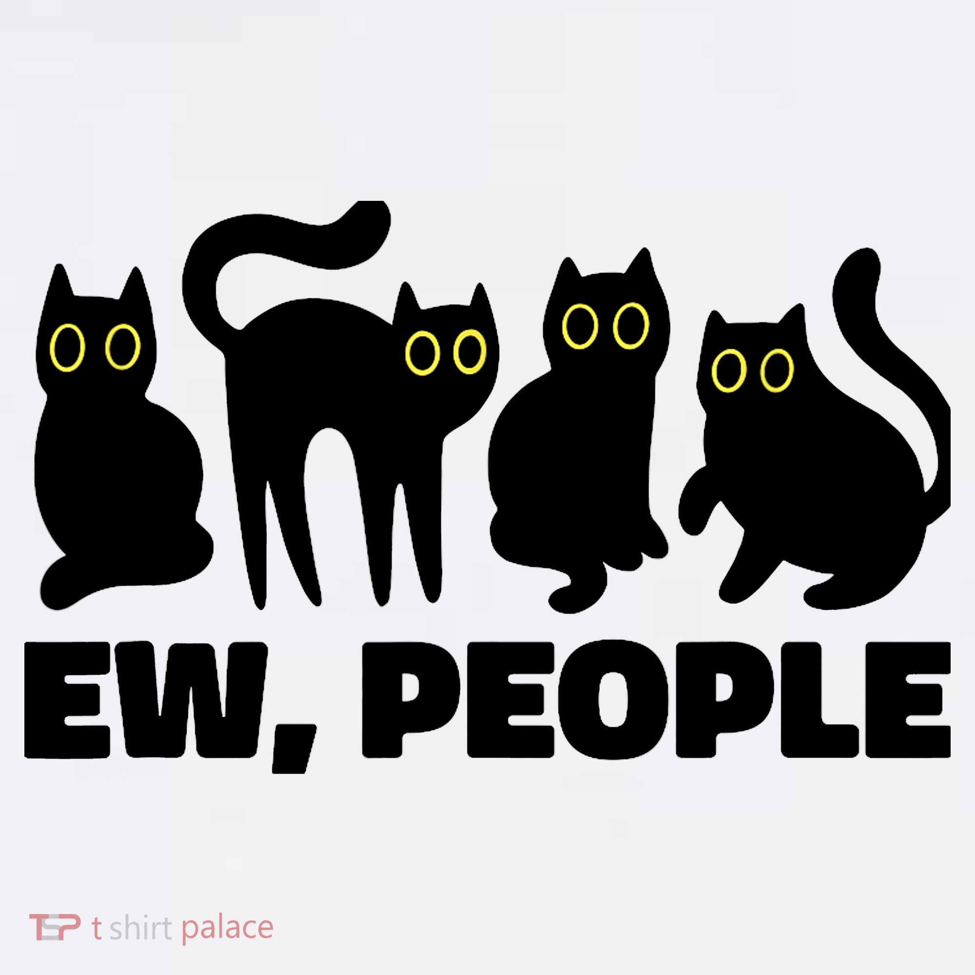 Ew People, Ew People Cat, Ewww Introvert Gifts Women's Tank Top