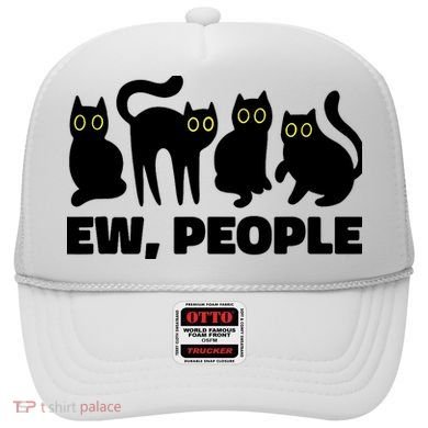 Ew People, Ew People Cat, Ewww Introvert Gifts Hat
