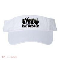 Ew People, Ew People Cat, Ewww Introvert Gifts Visor thumb 0