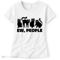 Ew People, Ew People Cat, Ewww Introvert Gifts Women's T-Shirt thumb 0