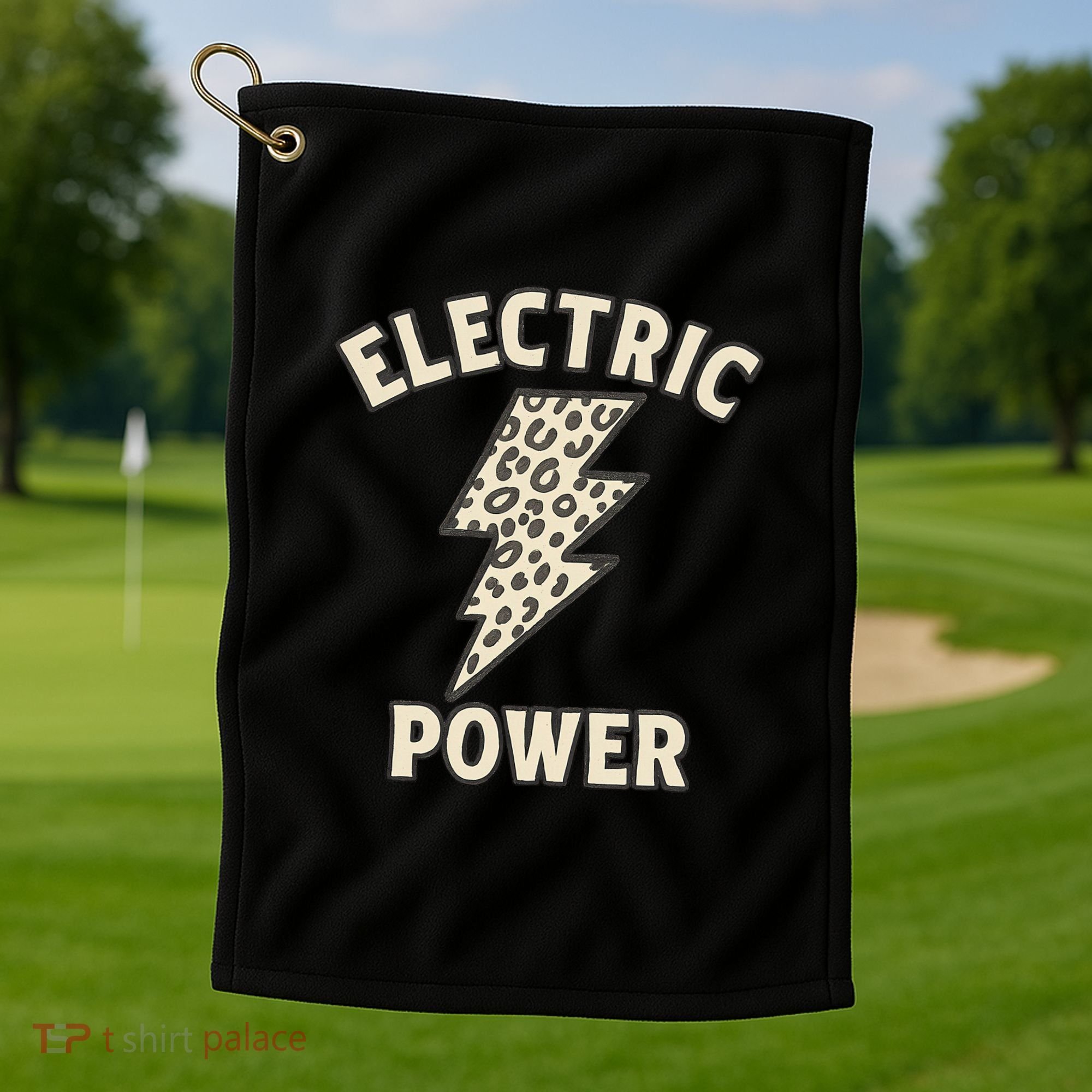 Electric Power Golf Towel