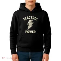 Electric Power Kids Hoodie thumb 4