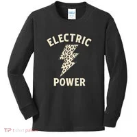Electric Power Kids Long Sleeve Shirt thumb 0