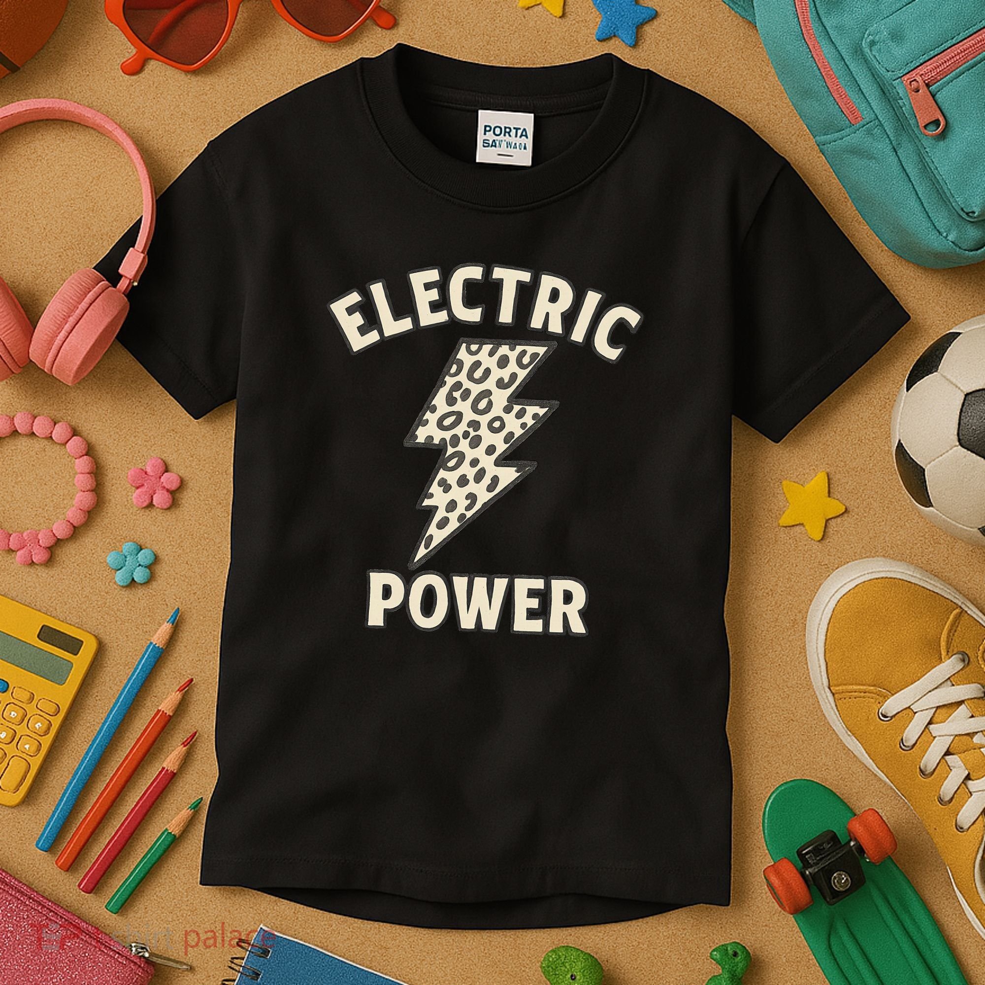 Electric Power Kids T-Shirt