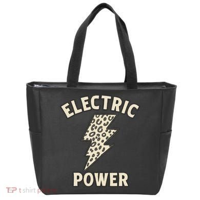 Electric Power Tote Bag