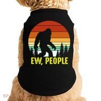 Ew People, Funny Bigfoot Introvert Antisocial Nature Hiking Doggie Tank thumb 0