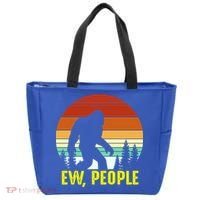 Ew People, Funny Bigfoot Introvert Antisocial Nature Hiking Tote Bag thumb 0