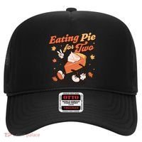 Eating Pie For Two Thanksgiving Pregnancy Announcet Funny Gift Hat thumb 0