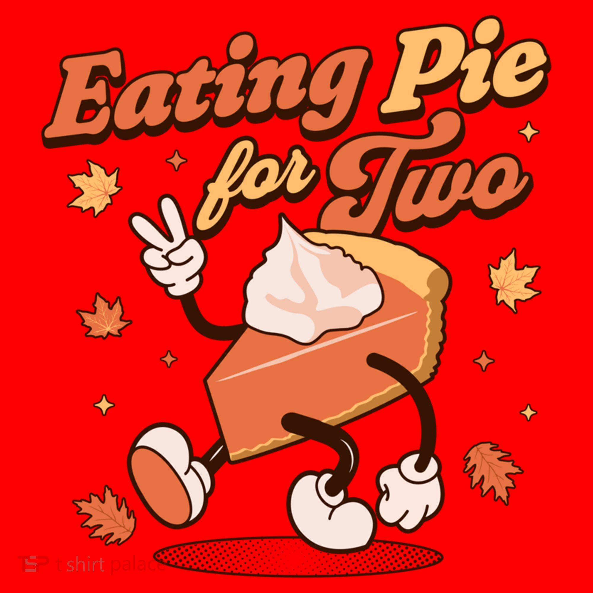 Eating Pie For Two Thanksgiving Pregnancy Announcet Funny Gift Santa Hat
