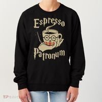 Espresso Patronum For Coffee Lovers Funny Wizard Women's Sweatshirt thumb 0