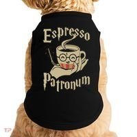 Espresso Patronum For Coffee Lovers Funny Wizard Doggie Tank thumb 0