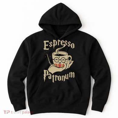 Espresso Patronum For Coffee Lovers Funny Wizard Hoodie