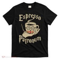 Espresso Patronum For Coffee Lovers Funny Wizard T-Shirt thumb 0
