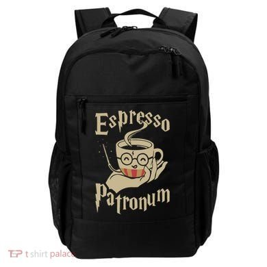 Espresso Patronum For Coffee Lovers Funny Wizard Backpack