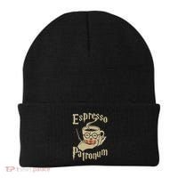 Espresso Patronum For Coffee Lovers Funny Wizard Beanie thumb 0