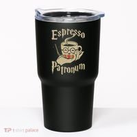Espresso Patronum For Coffee Lovers Funny Wizard Tumbler thumb 0