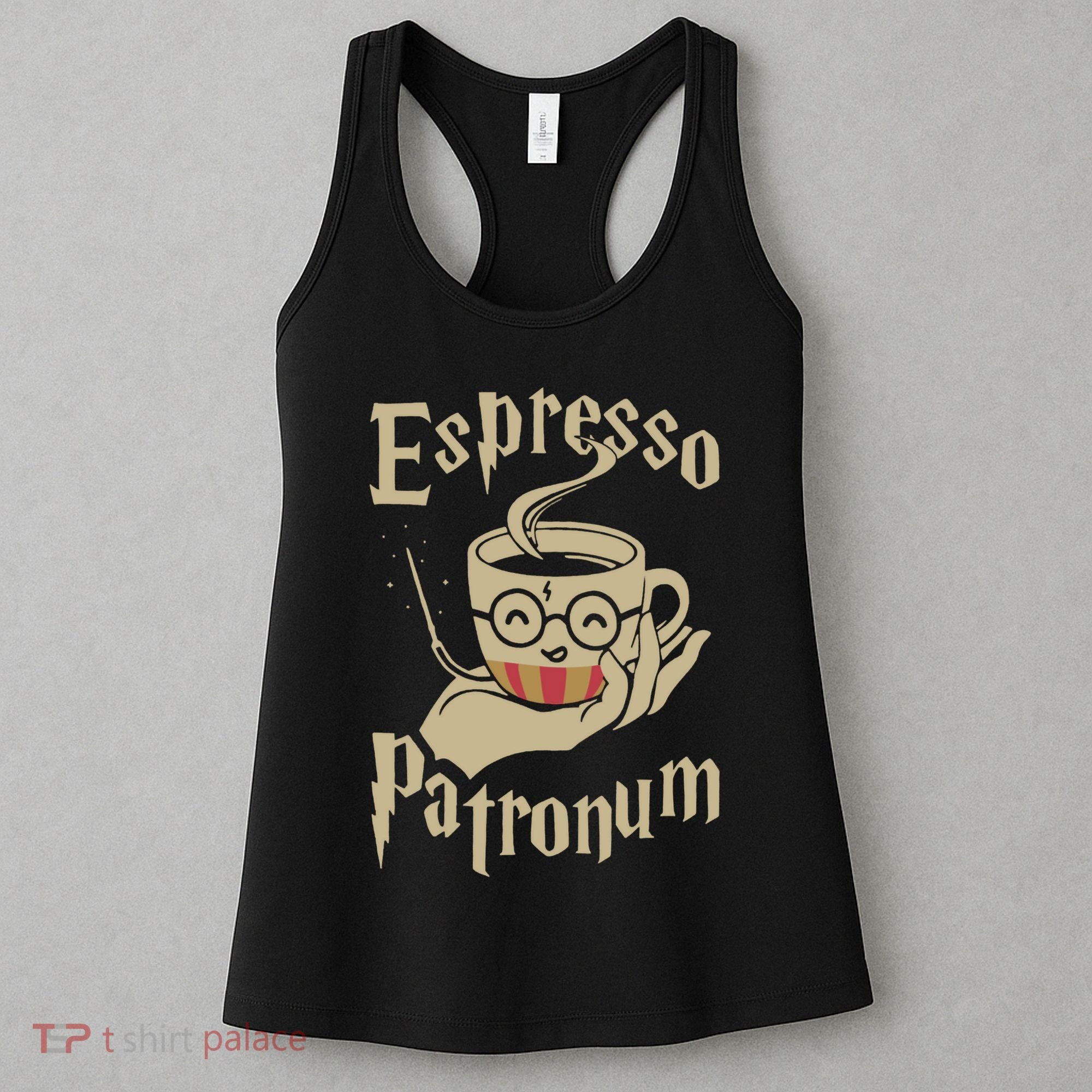 Espresso Patronum For Coffee Lovers Funny Wizard Women's Tank Top