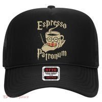 Espresso Patronum For Coffee Lovers Funny Wizard Hat thumb 0