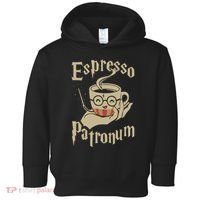 Espresso Patronum For Coffee Lovers Funny Wizard Toddler Hoodie thumb 0