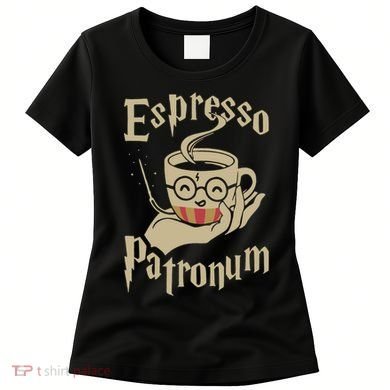 Espresso Patronum For Coffee Lovers Funny Wizard Women's T-Shirt