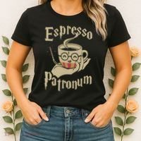Espresso Patronum For Coffee Lovers Funny Wizard Women's T-Shirt thumb 2