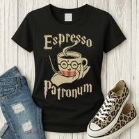 Espresso Patronum For Coffee Lovers Funny Wizard Women's T-Shirt thumb 3