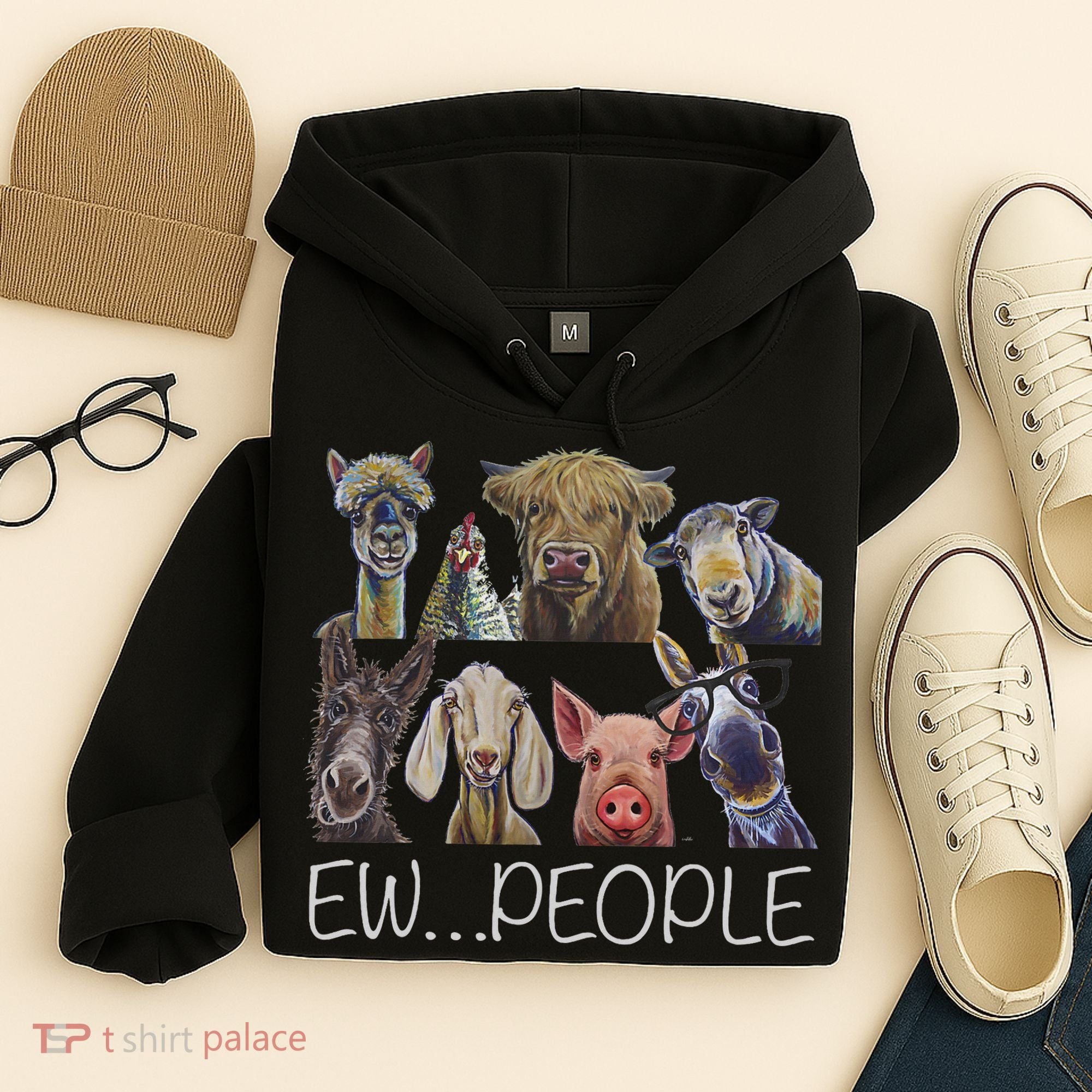 Ew People Farm Animal Ew People Hoodie