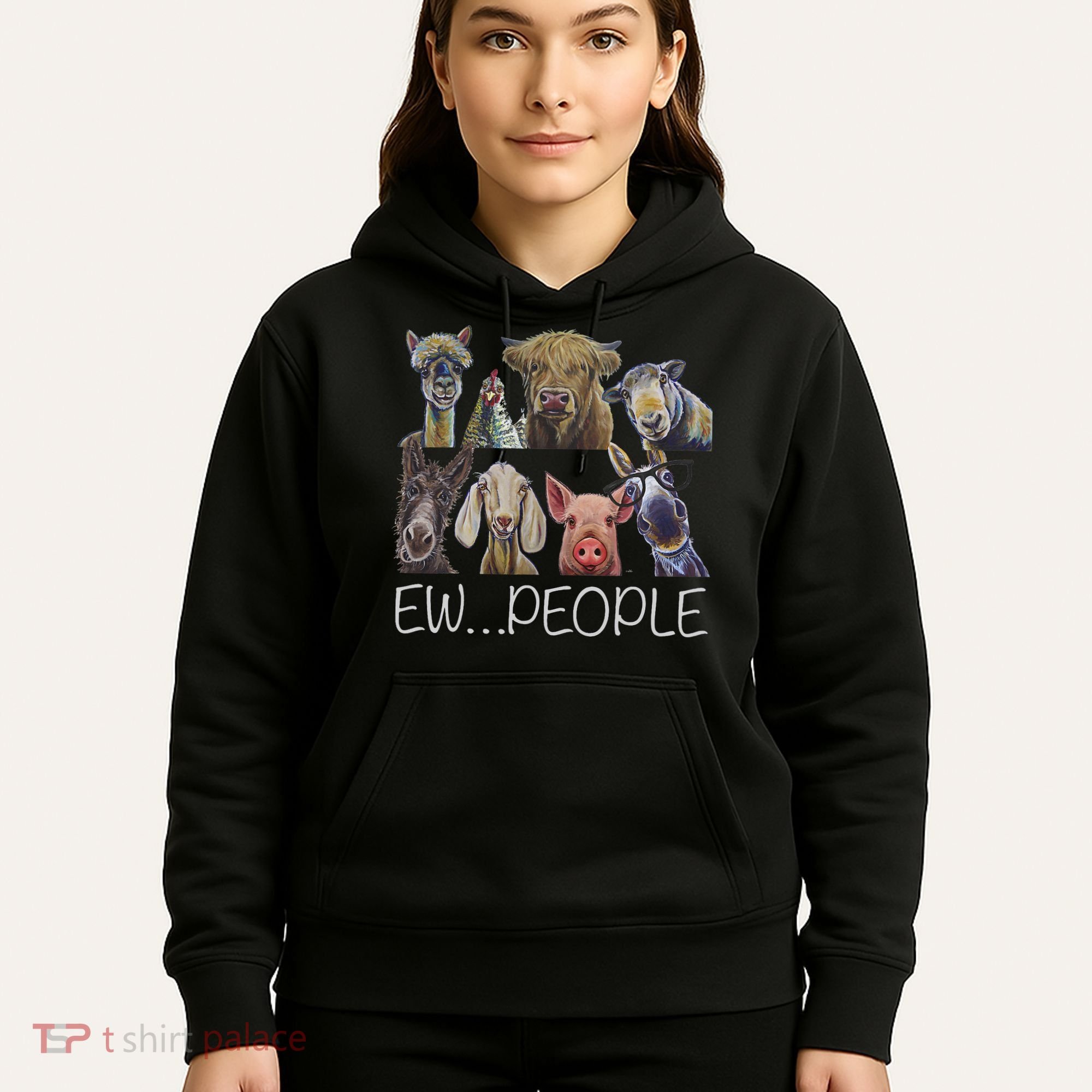 Ew People Farm Animal Ew People Hoodie