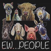 Ew People Farm Animal Ew People Ornament thumb 1