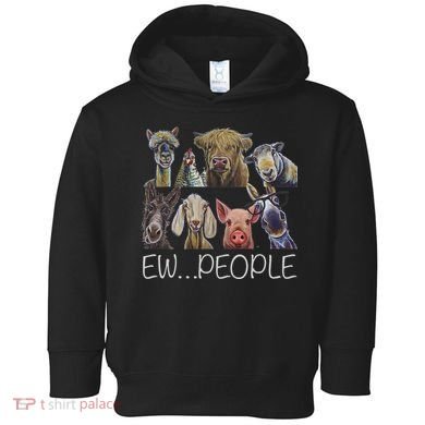 Ew People Farm Animal Ew People Toddler Hoodie