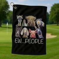 Ew People Farm Animal Ew People Golf Towel thumb 1