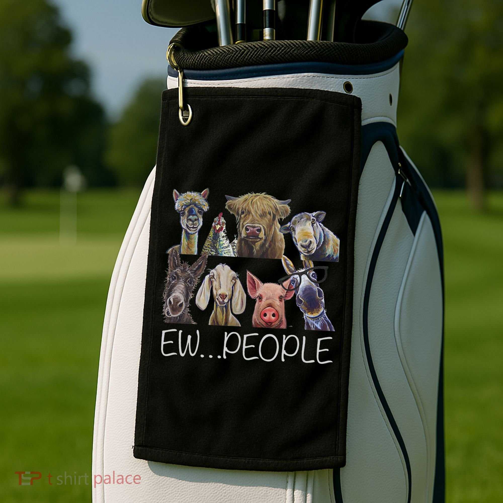 Ew People Farm Animal Ew People Golf Towel