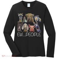Ew People Farm Animal Ew People Women's Long Sleeve Shirt thumb 0
