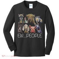 Ew People Farm Animal Ew People Kids Long Sleeve Shirt thumb 0