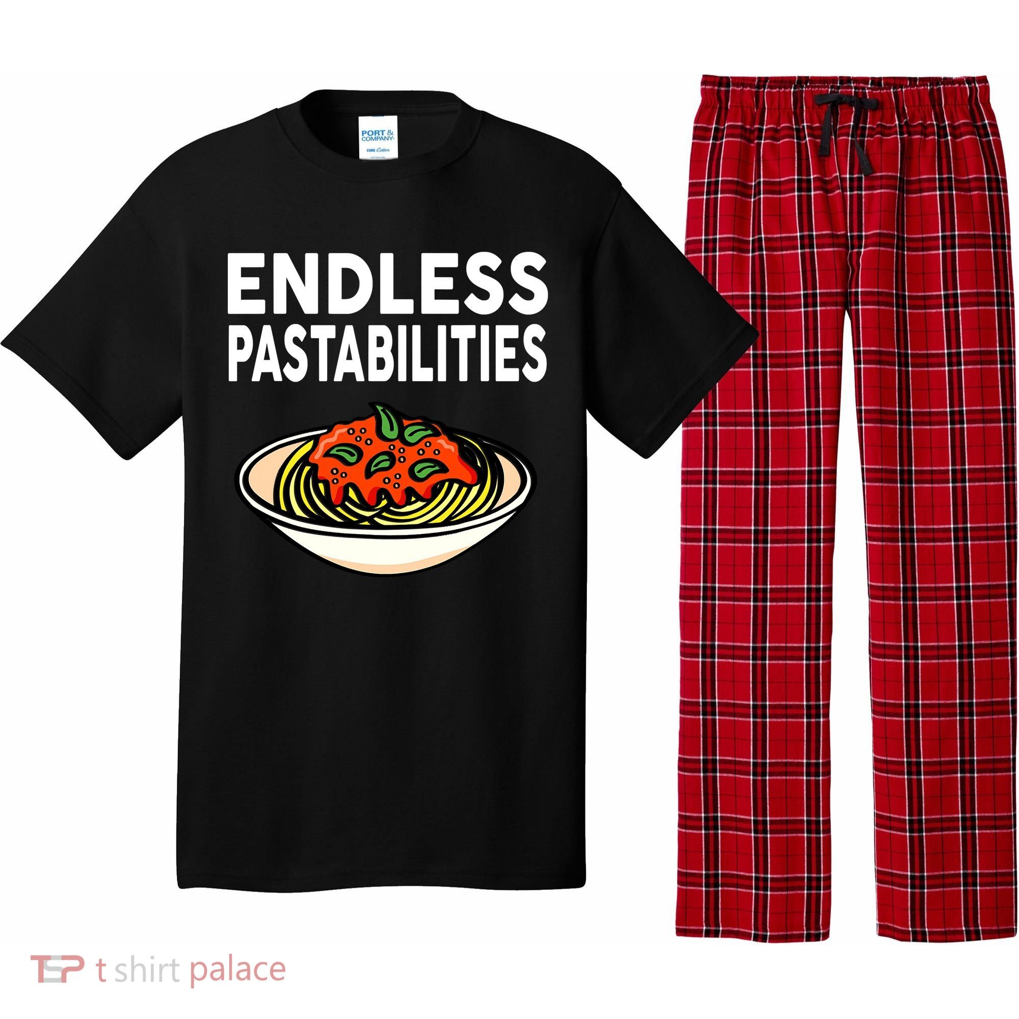 Endless Pastabilities Funny Pasta Spaghetti Pajama Set