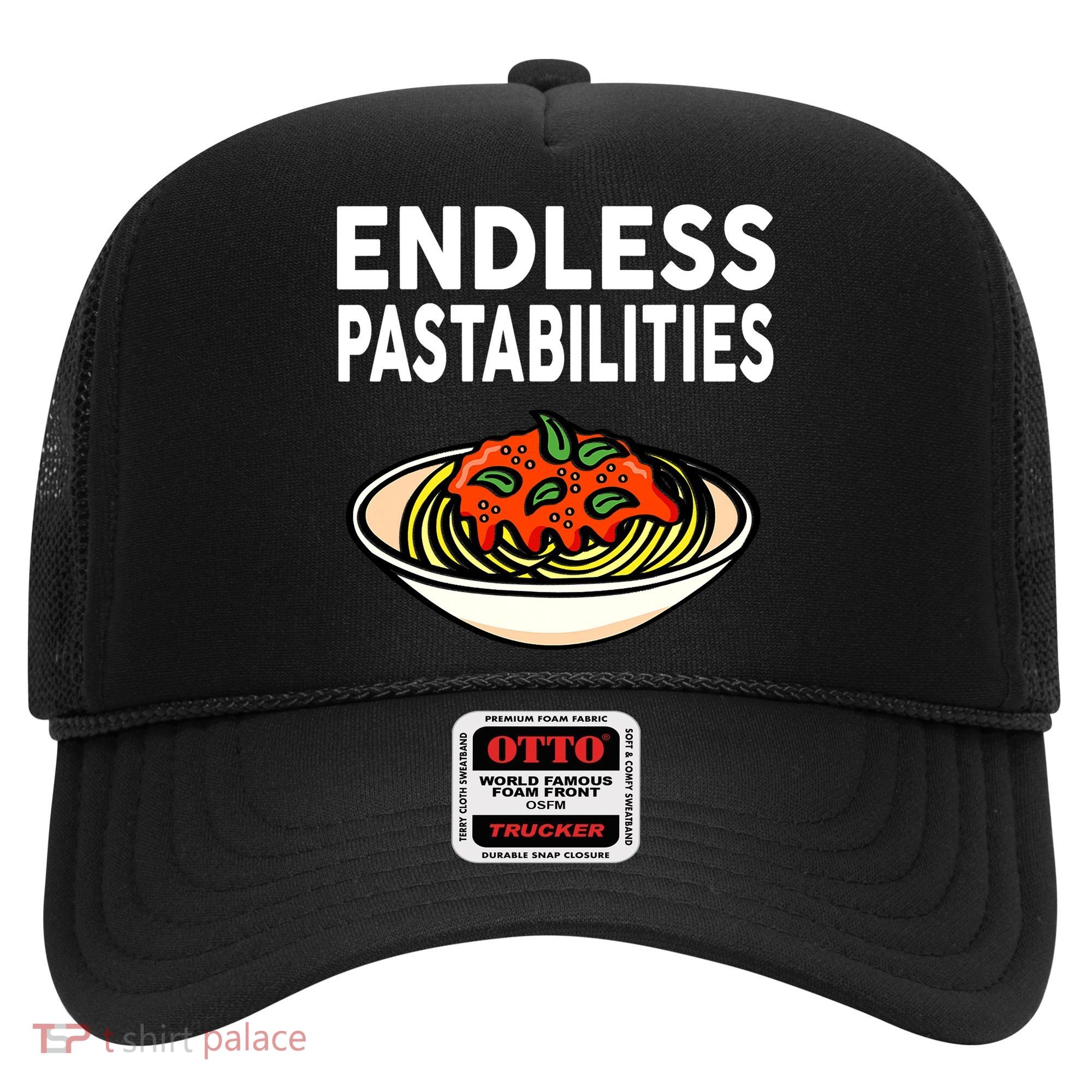 Endless Pastabilities Funny Pasta Spaghetti Hat