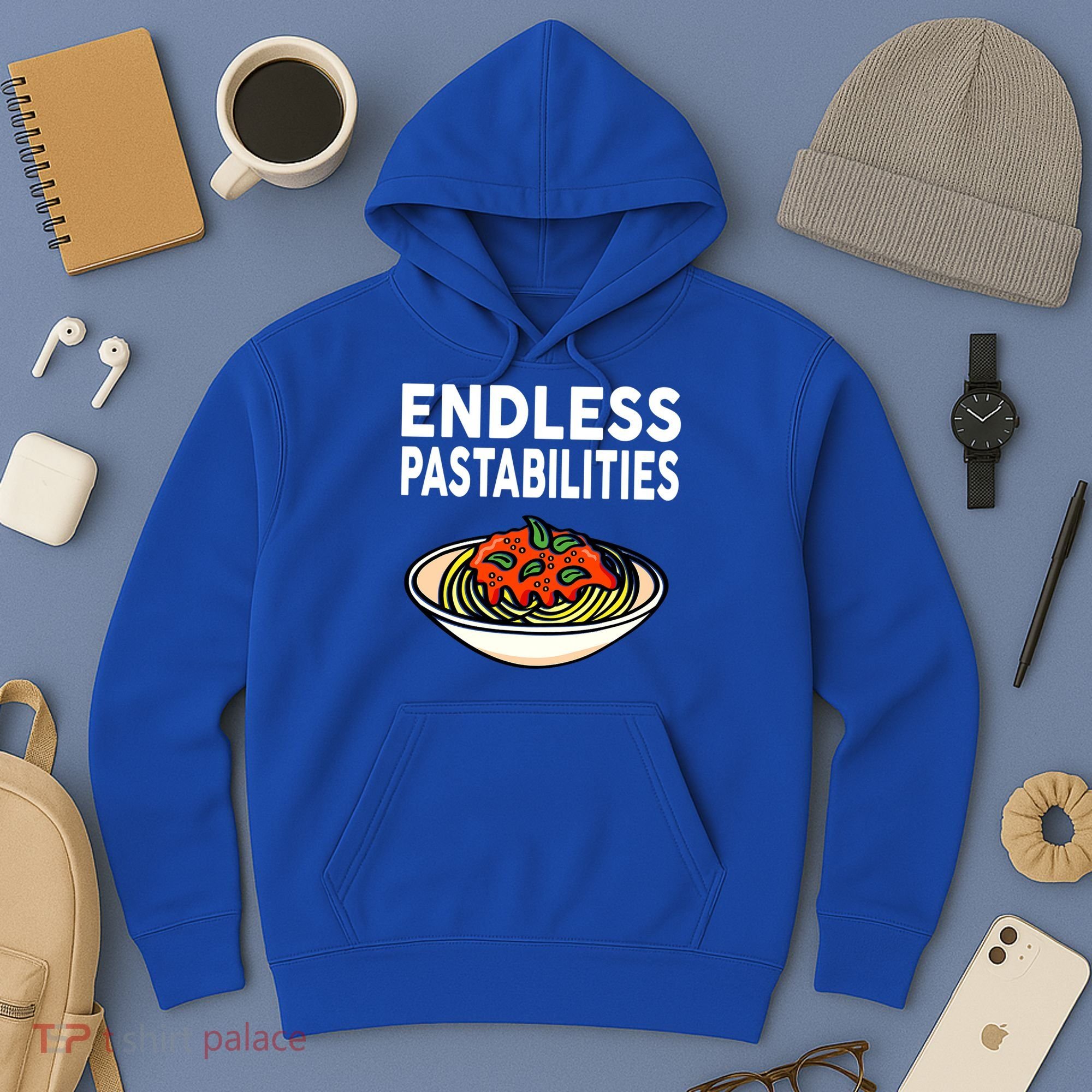 Endless Pastabilities Funny Pasta Spaghetti Hoodie