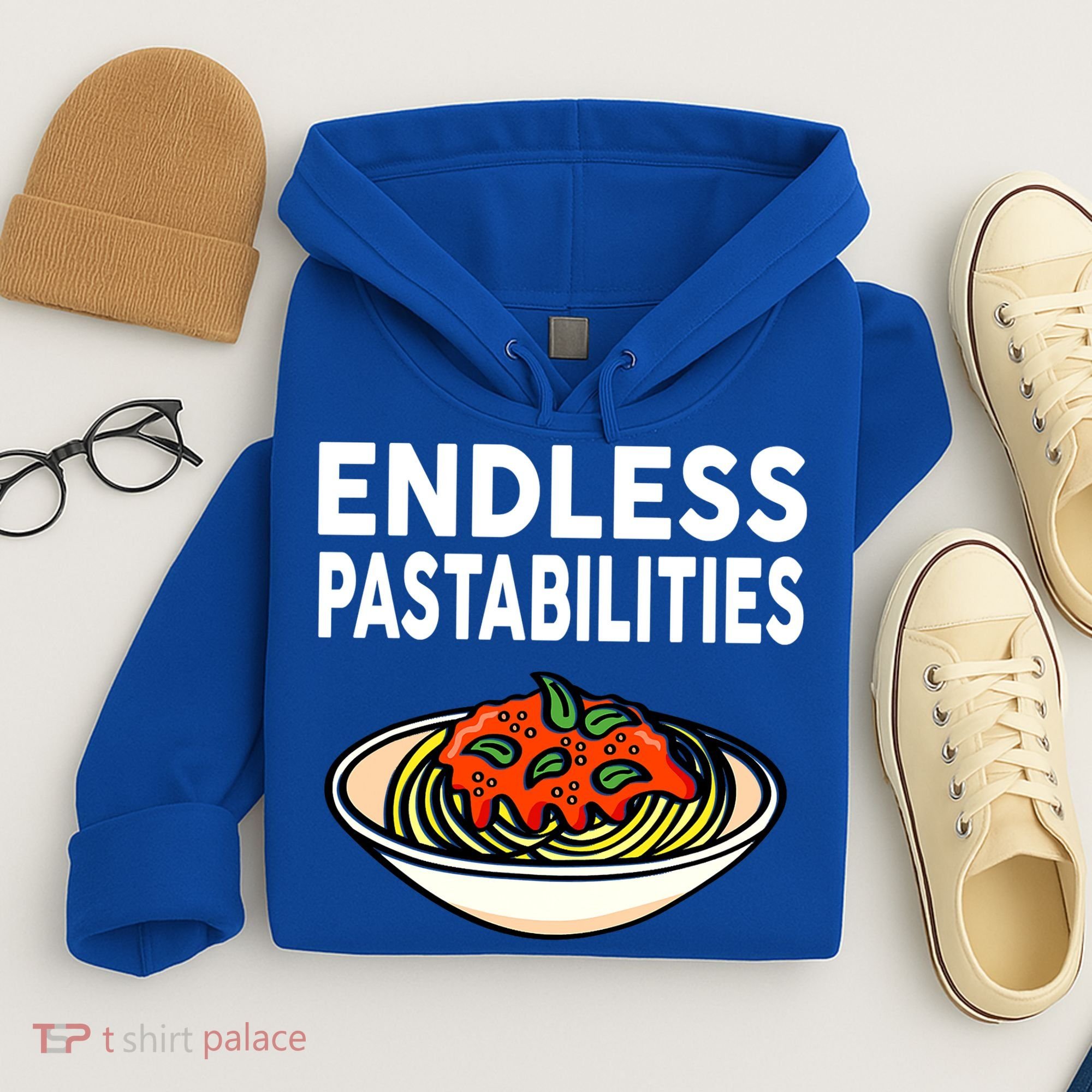 Endless Pastabilities Funny Pasta Spaghetti Hoodie