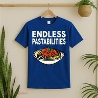 Endless Pastabilities Funny Pasta Spaghetti T-Shirt thumb 2