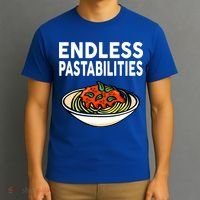Endless Pastabilities Funny Pasta Spaghetti T-Shirt thumb 3