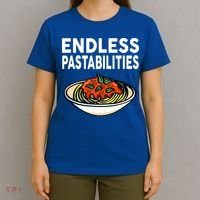 Endless Pastabilities Funny Pasta Spaghetti T-Shirt thumb 4