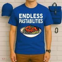 Endless Pastabilities Funny Pasta Spaghetti T-Shirt thumb 6