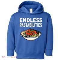 Endless Pastabilities Funny Pasta Spaghetti Toddler Hoodie thumb 0