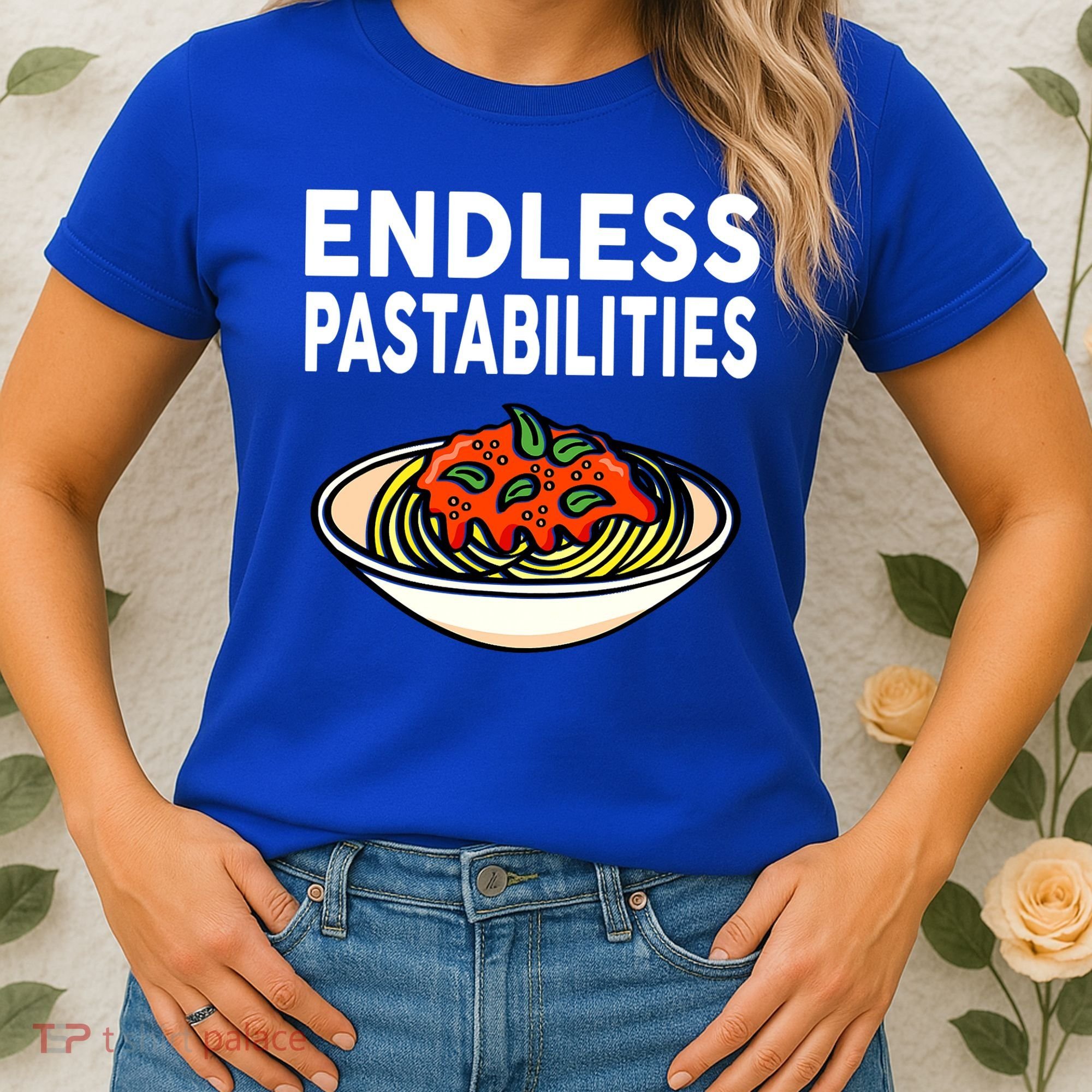 Endless Pastabilities Funny Pasta Spaghetti Women's T-Shirt