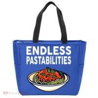 Endless Pastabilities Funny Pasta Spaghetti Tote Bag thumb 0