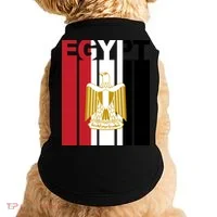 Egyptian Pride Flag National Emblem  Doggie Tank thumb 0
